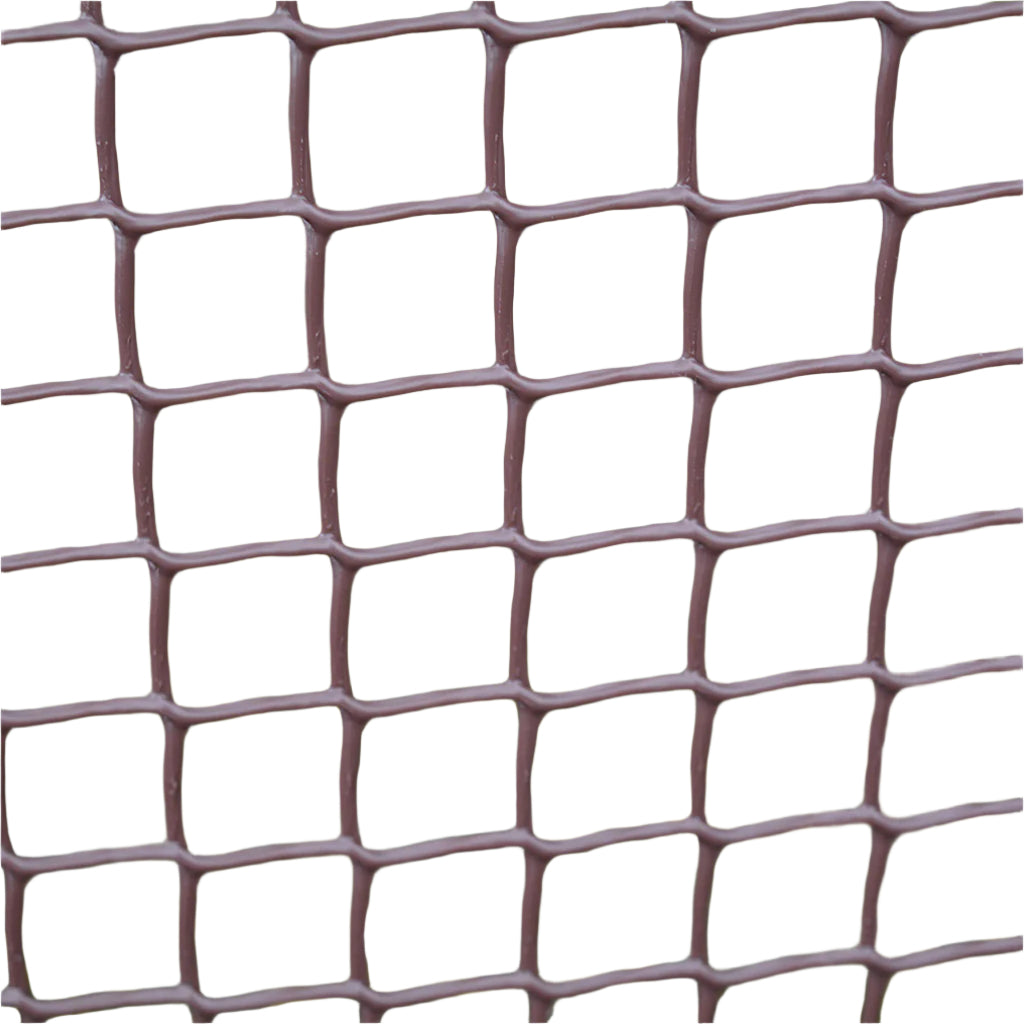 Brown Plastic Mesh - Knowle Nets