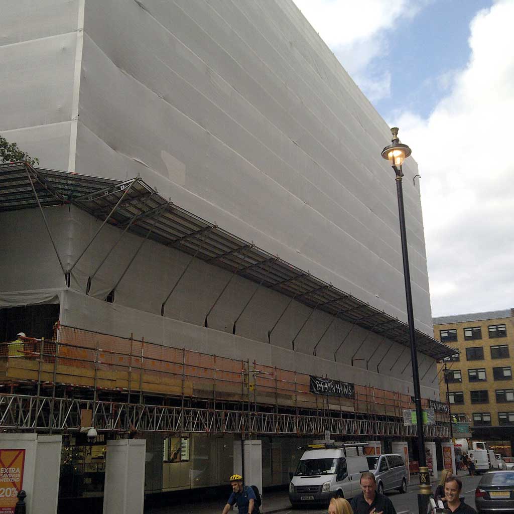 High-Quality Debris Netting for Construction