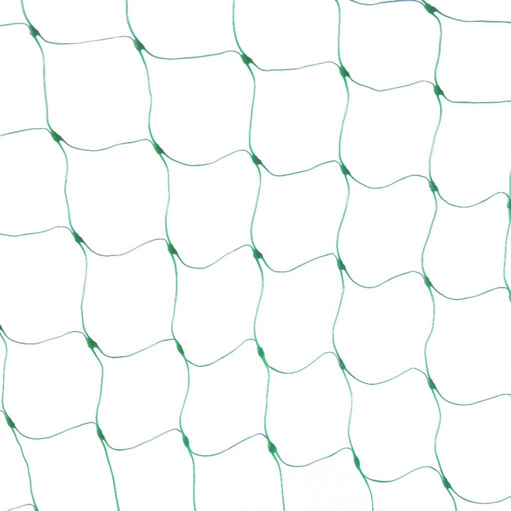 fine green plastic netting
