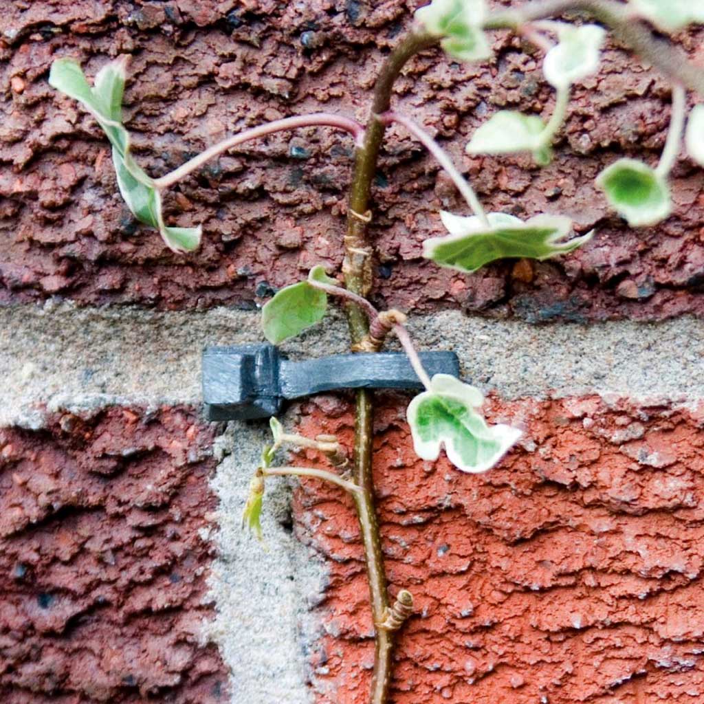 a lead headed nail in brick