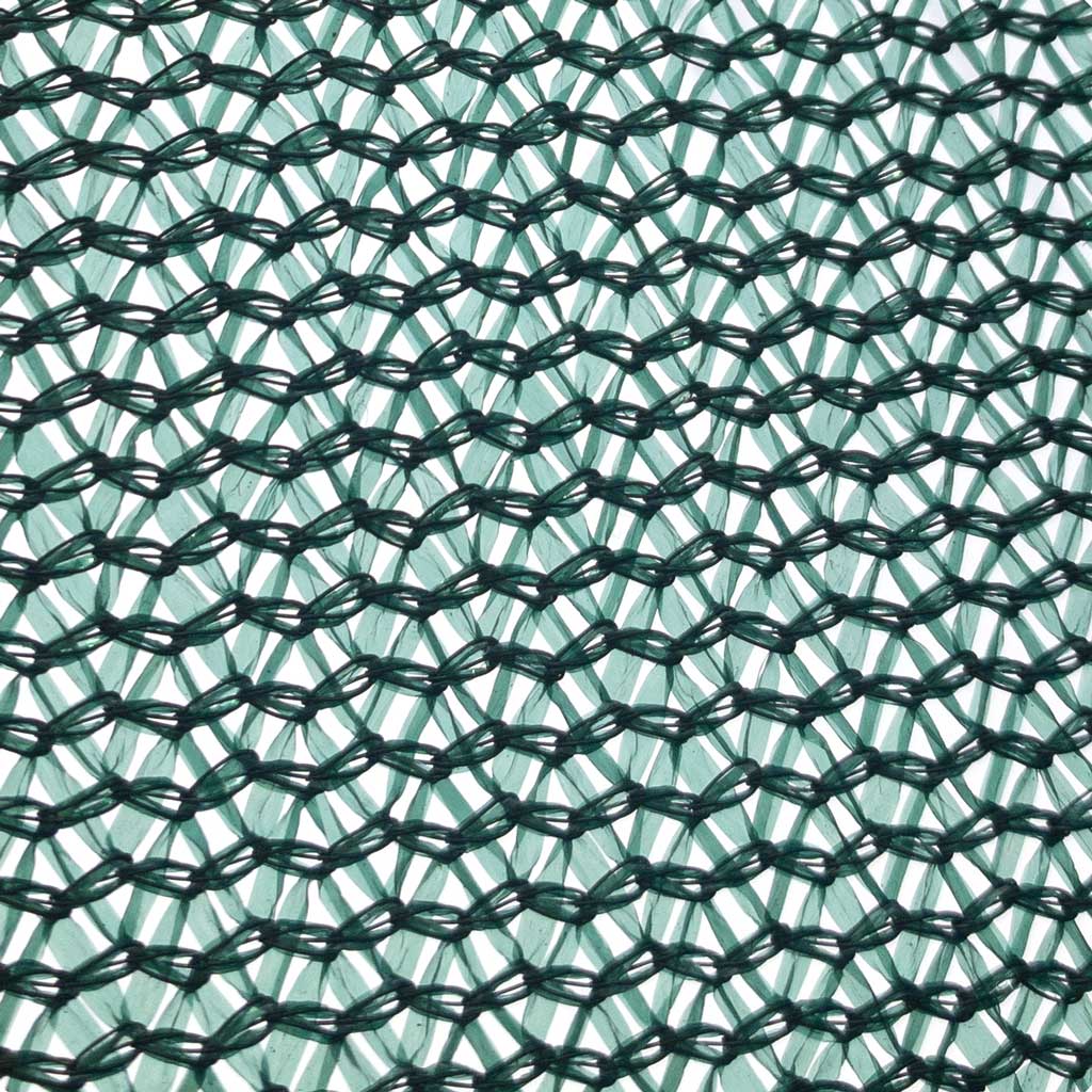 green woven plastic netting