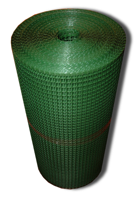 Knowle Nets Treeguard Mesh Roll stood vertically on a white background.