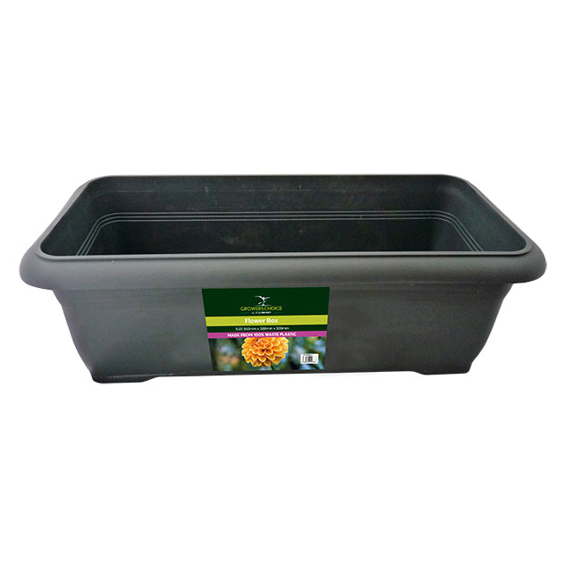 Anthracite Trough Planter