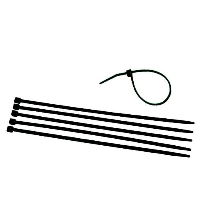 black 11" cable ties