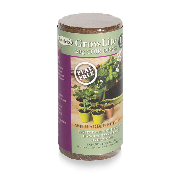 Growlite Peat-Free, 20g Discs - Pack of 10