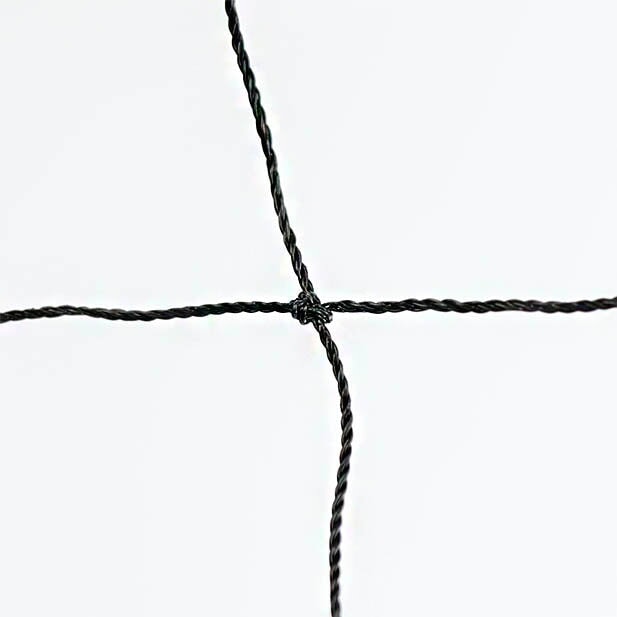 Close up of Chickens and Duck netting in 38mm (1½") Knotted Square Mesh on a white background 