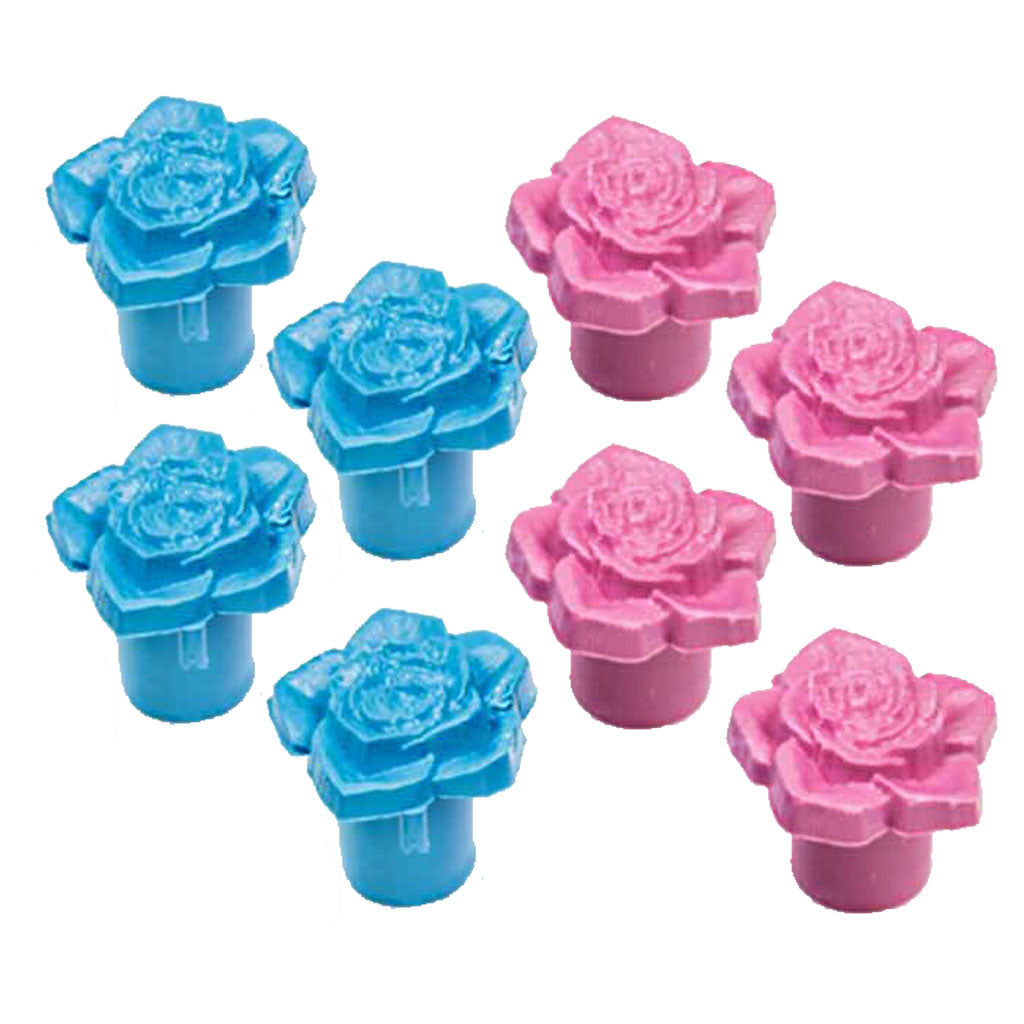 Flower Cane Caps (Pack of 8)