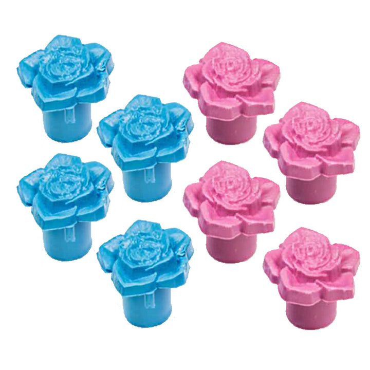 Flower Cane Caps (Pack of 8)