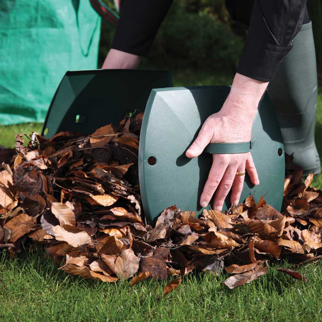 hand leaf grabs